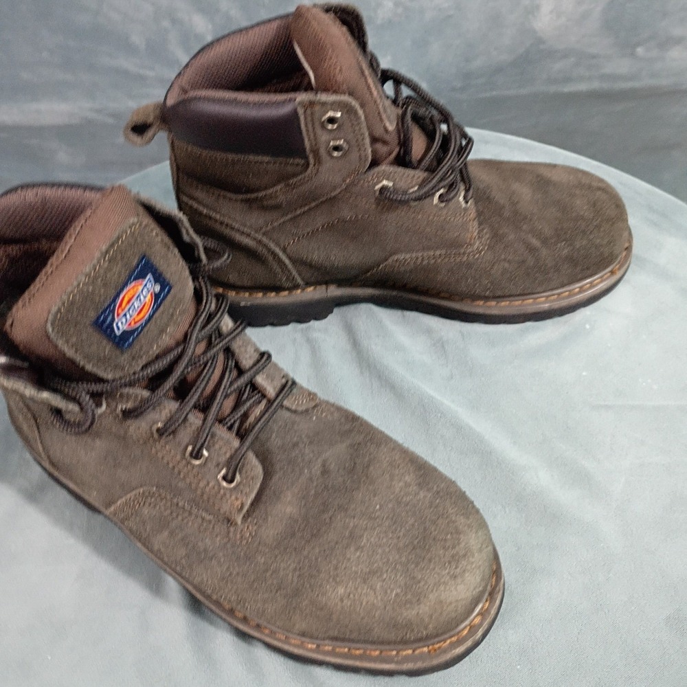 Dickies Prowler Mens Steel Toe Work Boots Brown Suede ASTM F2413-11 EH DK6022BRN